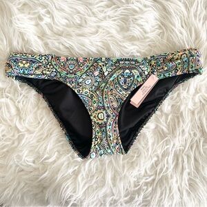 Victoria’s Secret Knockout Bikini Bottom in Mosaic Garden Print